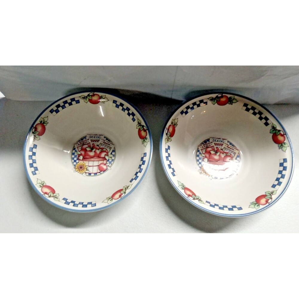International Tableworks Appletime Soup Bowl Set Of 2